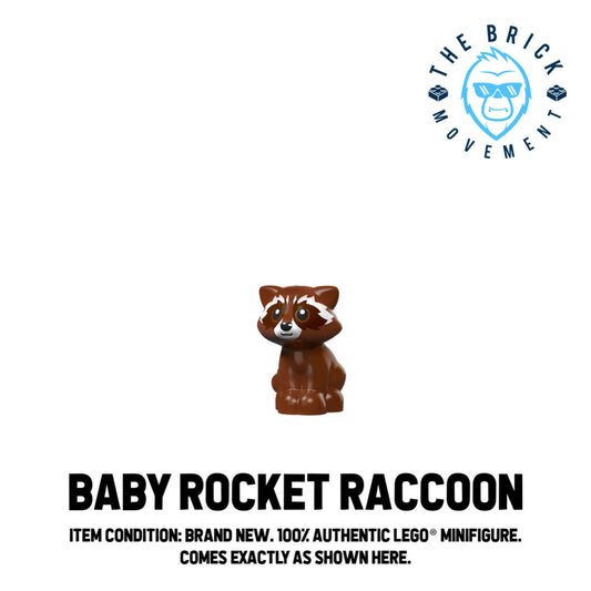 LEGO MARVEL Baby Rocket Raccoon Minifigure