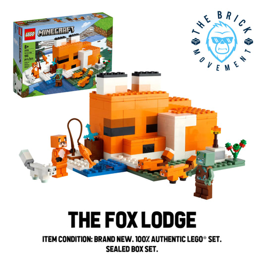 LEGO MINECRAFT 21178 The Fox Lodge Set