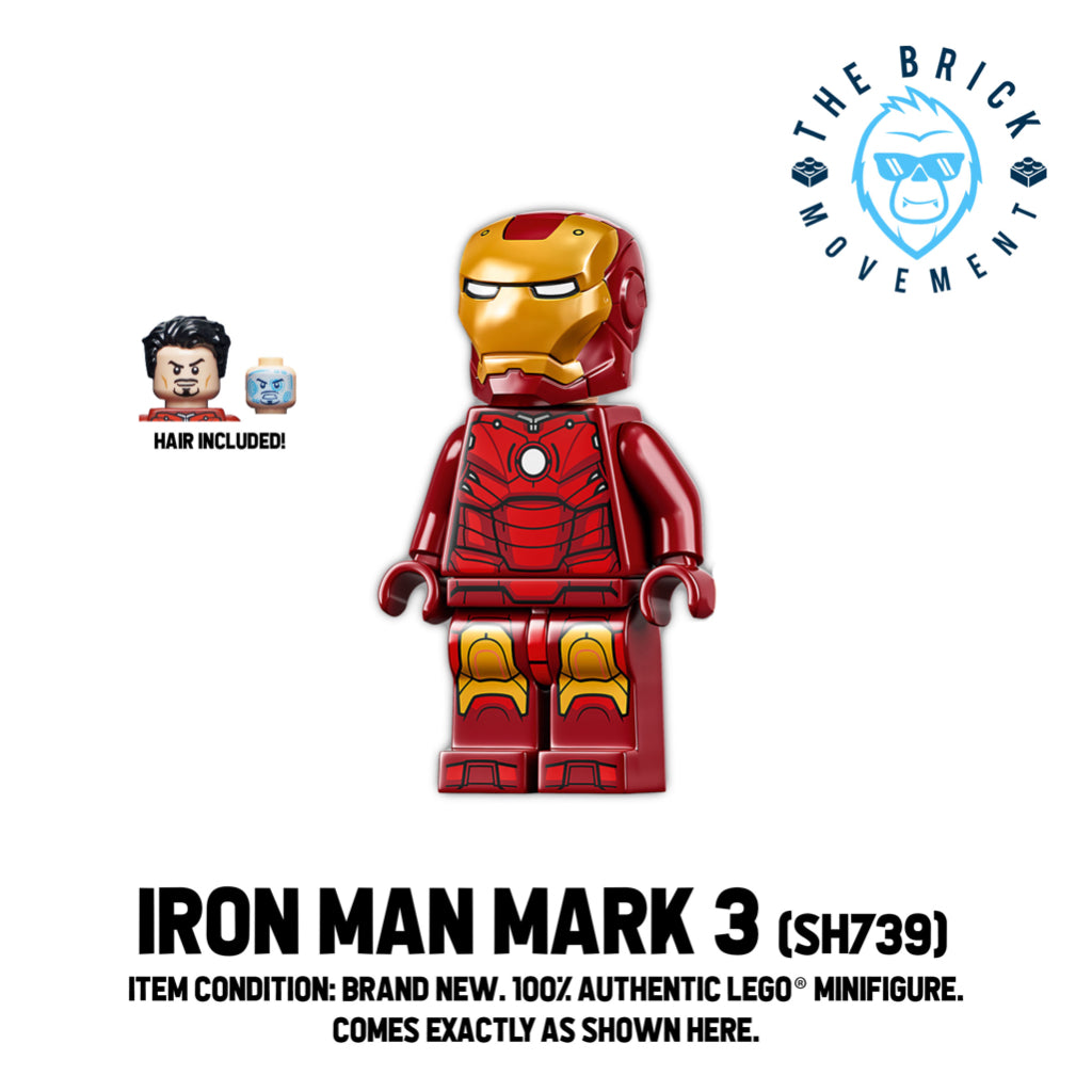 LEGO MARVEL Ironman Mark 3 Minifigure