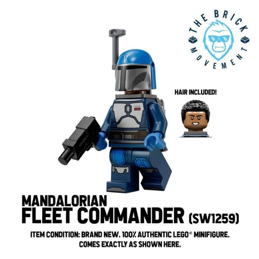 LEGO STAR WARS Mandalorian Fleet Commander Minifigure