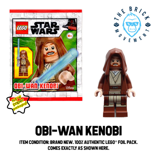 LEGO STAR WARS Obi-Wan Kenobi Foil Pack