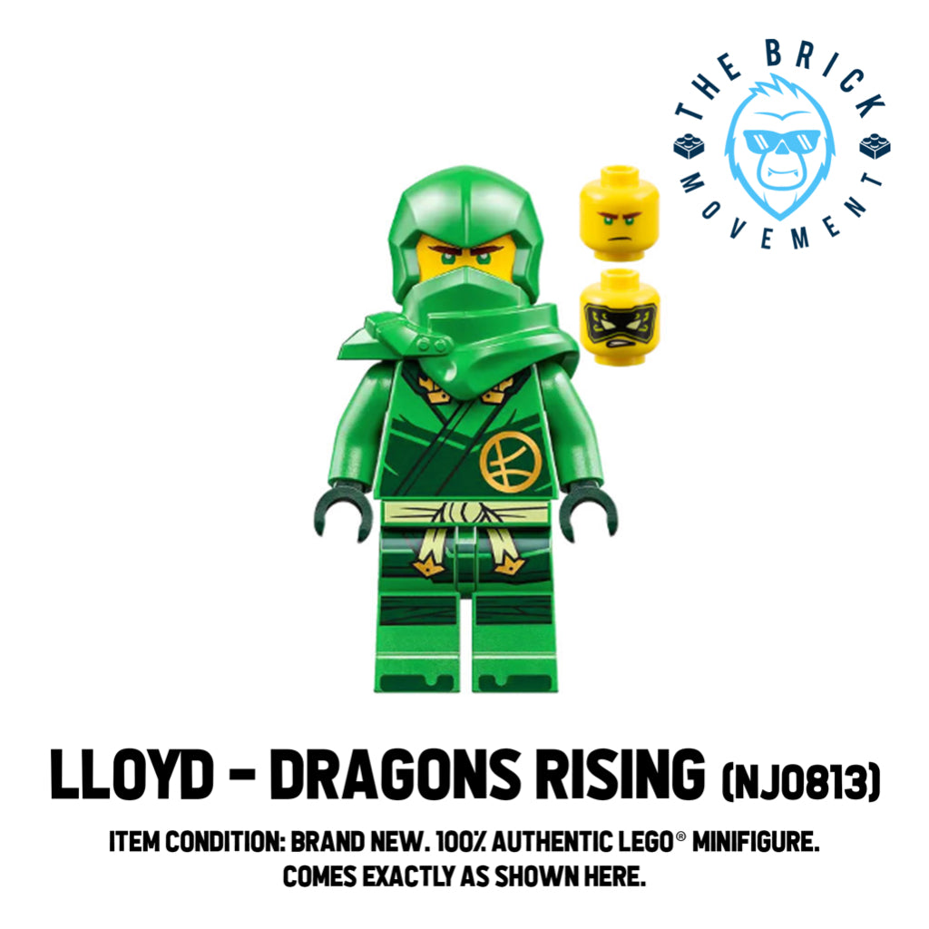 LEGO NINJAGO Lloyd (Dragons Rising) Minifigure – The Brick Movement