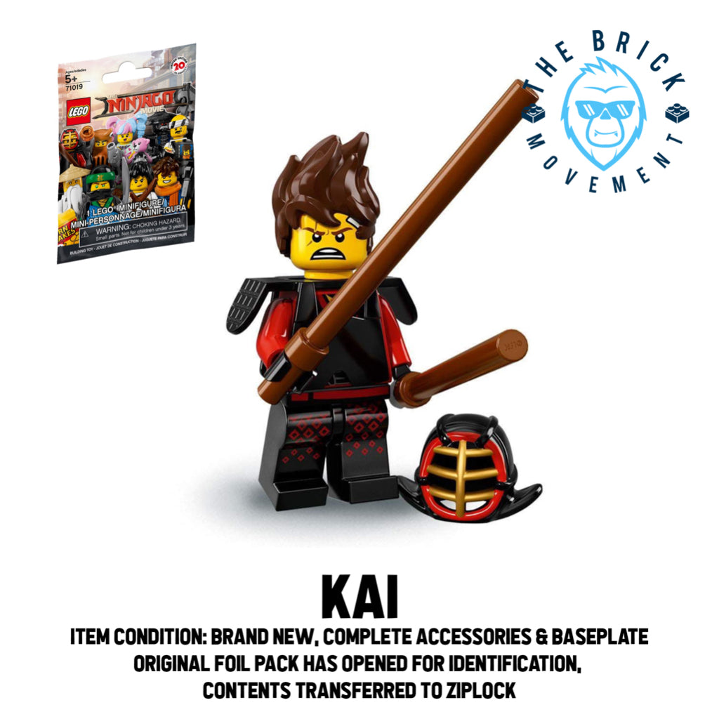 LEGO Collectible Minifigure Series NINJAGO MOVIE: Kai Kendo Minifigure