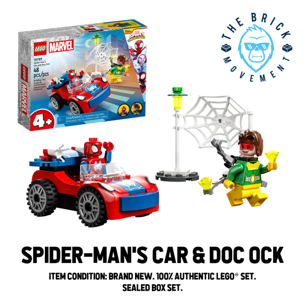 LEGO MARVEL 10789 Spider-Man's Car & Doc Ock Set