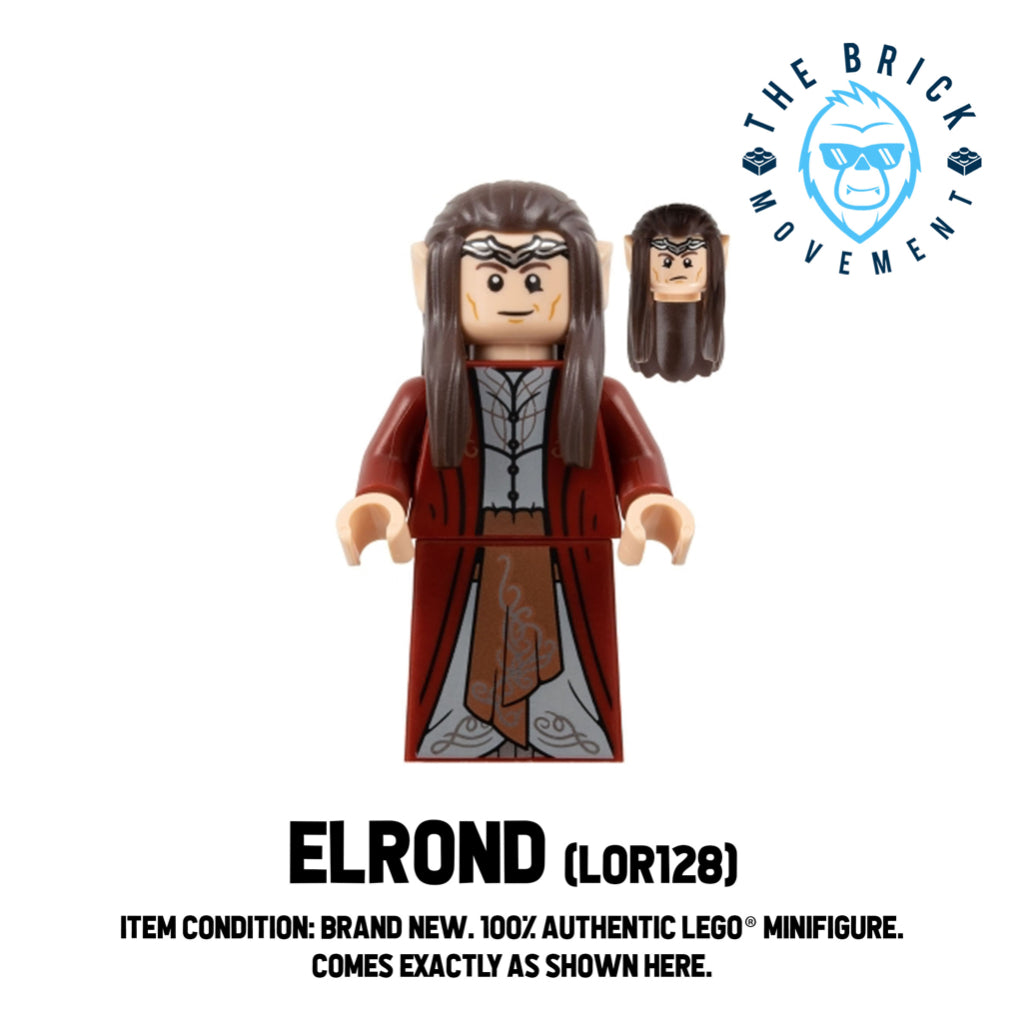 LEGO LORD OF THE RINGS Elrond Minifigure