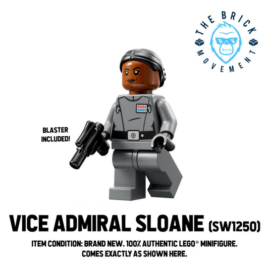 LEGO STAR WARS Vice Admiral Sloane Minifigure