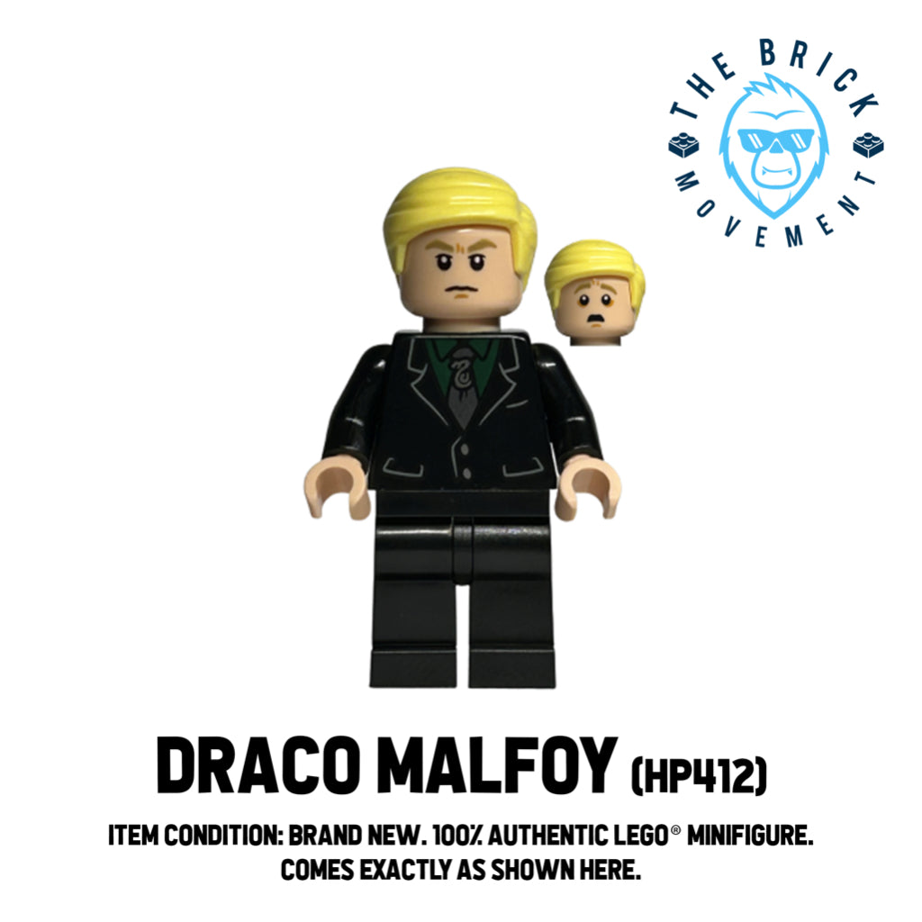 LEGO HARRY POTTER Draco Malfoy Minifigure