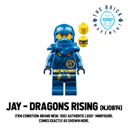 LEGO NINJAGO Jay (Dragons Rising) Minifigure