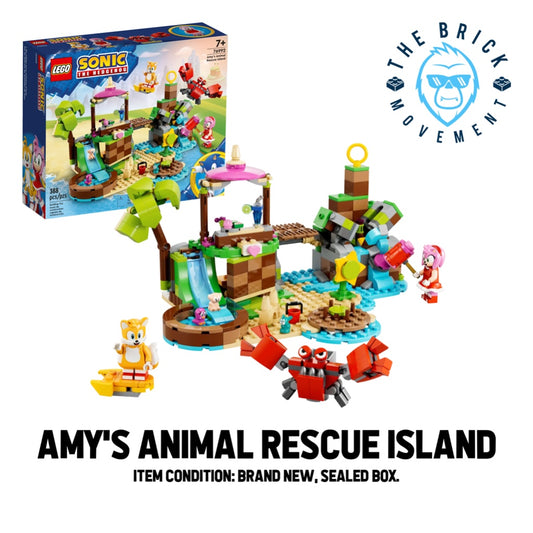 LEGO SONIC THE HEDGEHOG 76992 Amy's Animal Rescue Island Set