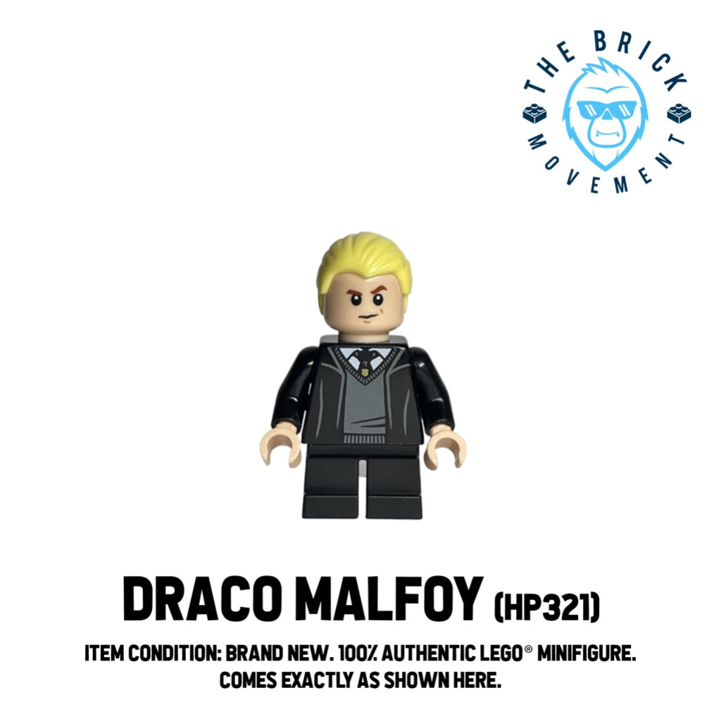 LEGO HARRY POTTER Draco Malfoy Minifigure