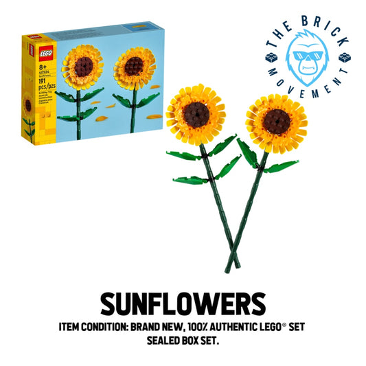 LEGO BOTANICAL COLLECTION 40524 Sunflowers Set