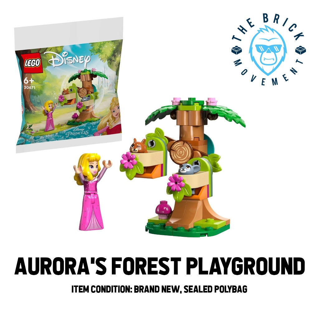 LEGO DISNEY Aurora's Forest Playground Polybag