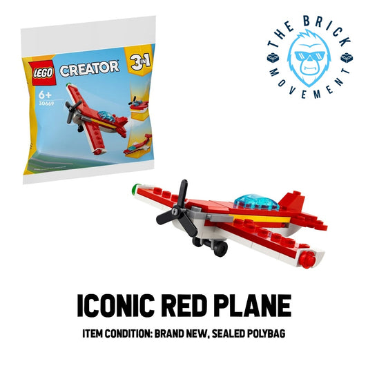 LEGO CREATOR Iconic Red Plane Polybag