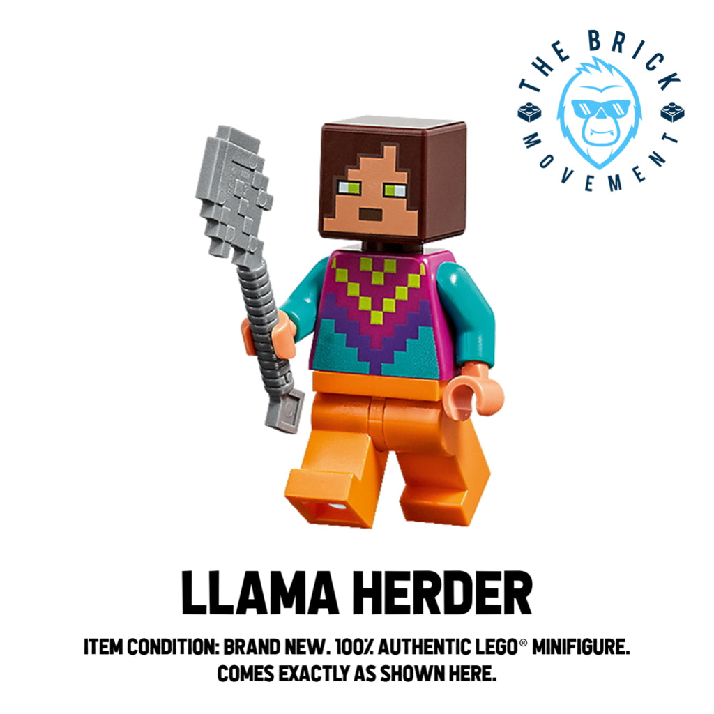 LEGO MINECRAFT Llama Herder Minifigure