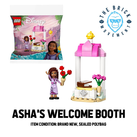 LEGO DISNEY WISH Asha's Welcome Booth Polybag