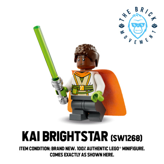 LEGO STAR WARS Kai Brightstar Minifigure