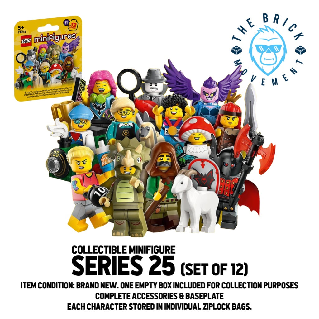 LEGO Collectible Minifigure Series 25: Set of 12 Minifigures