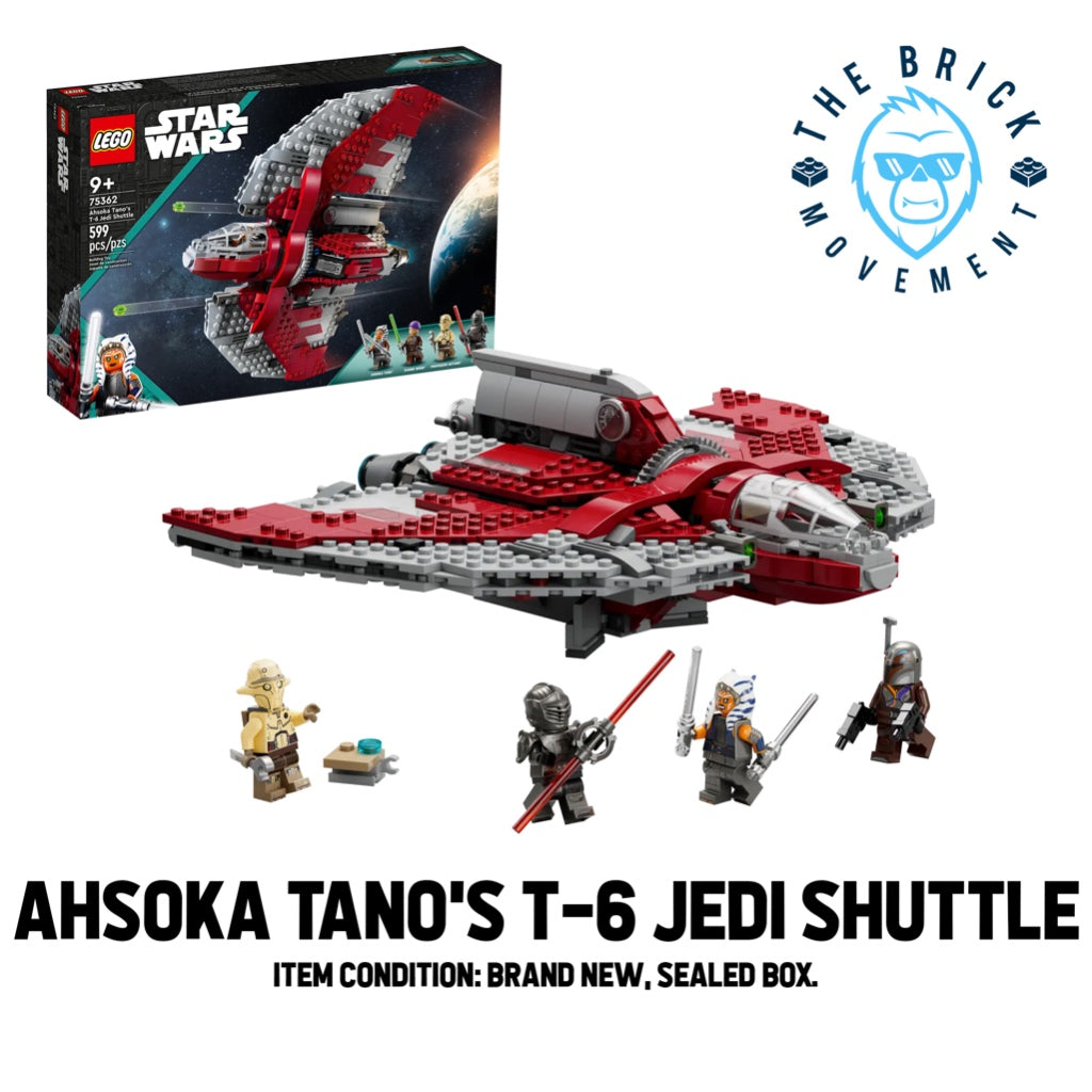 LEGO STAR WARS 75362 Ahsoka Tano's T-6 Jedi Shuttle Set