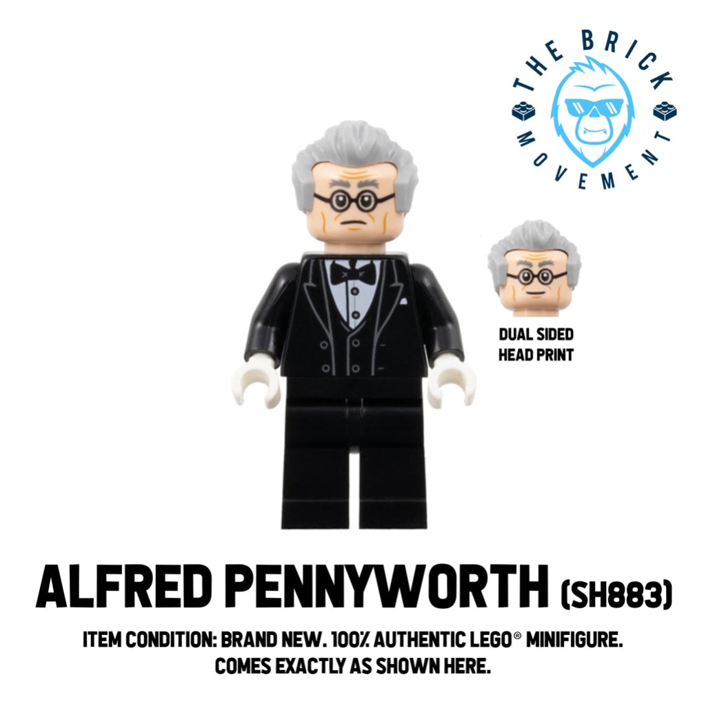 LEGO DC Alfred Pennyworth Minifigure