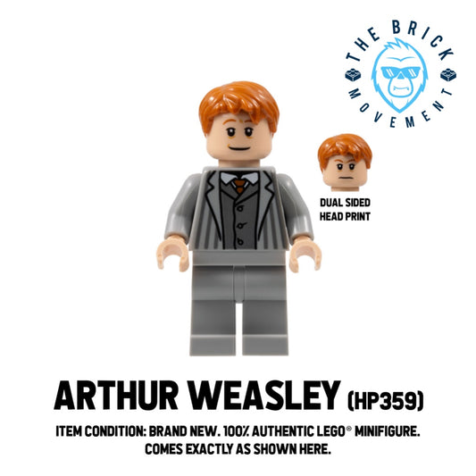 LEGO HARRY POTTER Arthur Weasley Minifigure