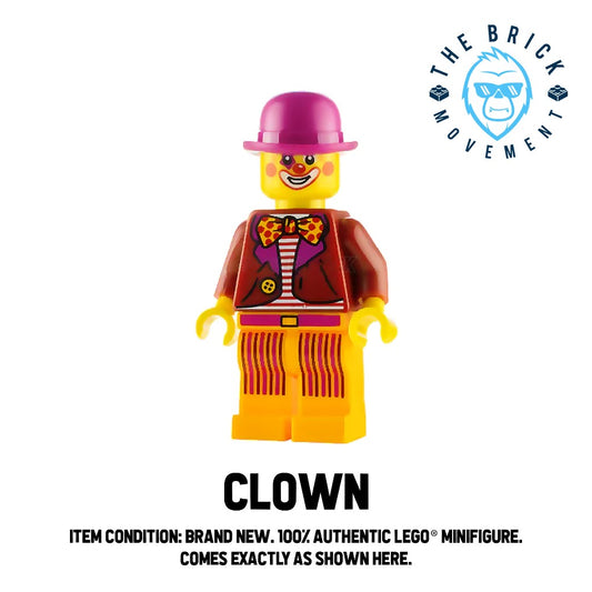 LEGO BAM Clown w/ Balloon Dog Minifigure