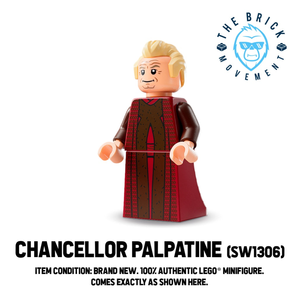 LEGO STAR WARS Chancellor Palpatine Minifigure