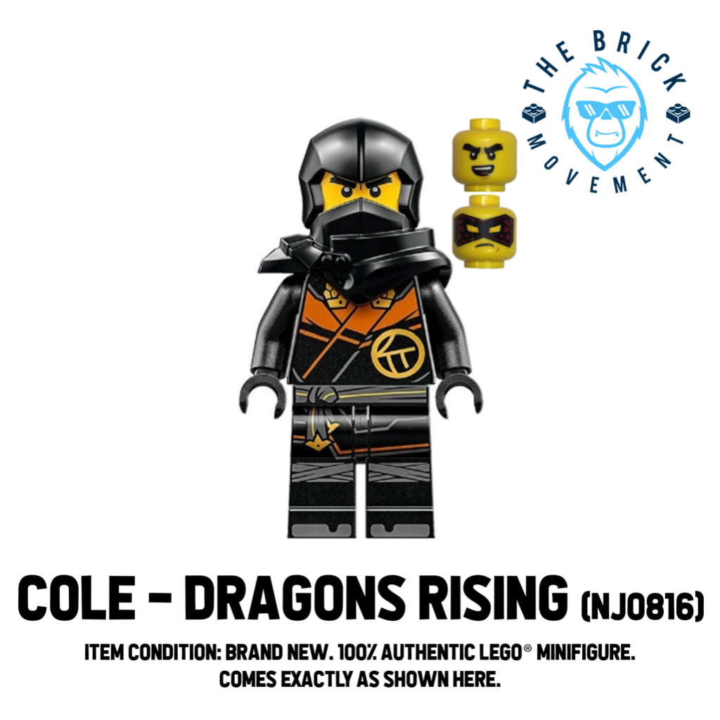 LEGO NINJAGO Cole (Dragons Rising) Minifigure