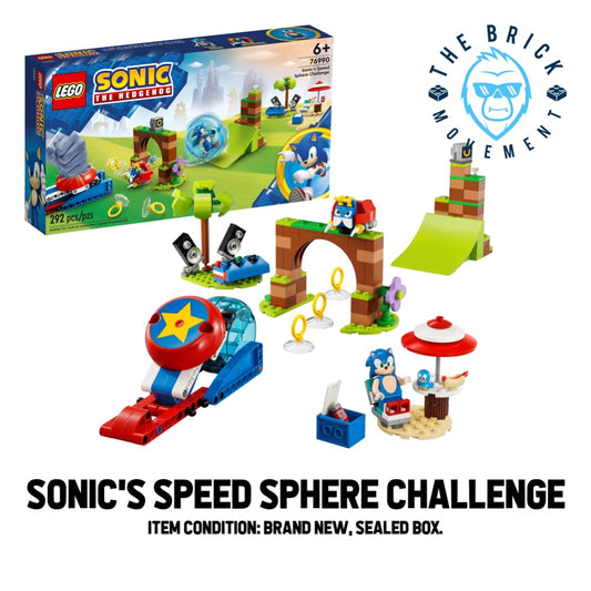 LEGO SONIC THE HEDGEHOG 76990 Sonic's Speed Sphere Challenge Set