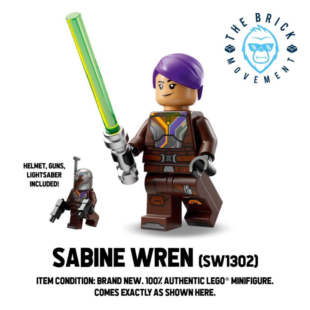 LEGO STAR WARS Sabine Wren Minifigure