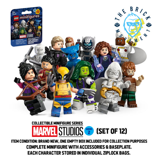 LEGO Collectible Minfigure Series Marvel Studios Series 2: Set of 12 Minifigures