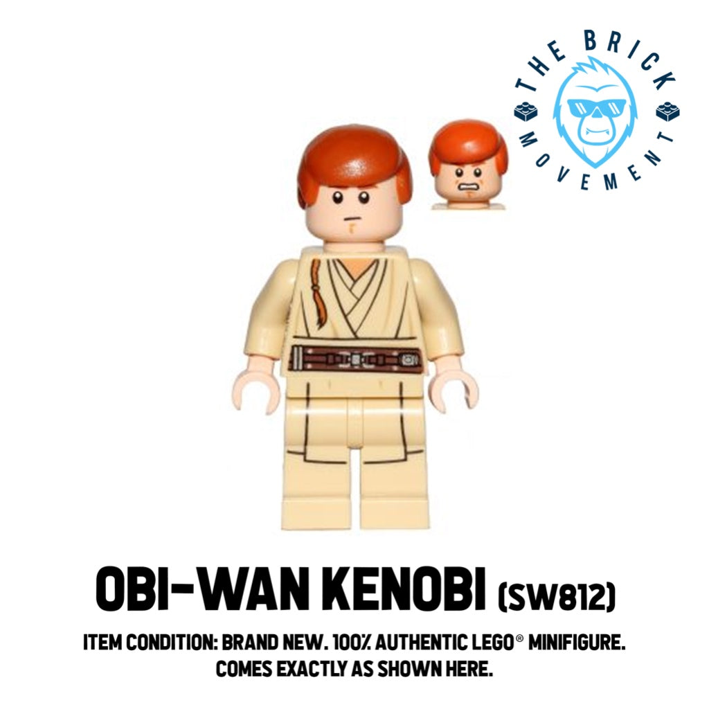 LEGO STAR WARS Young Obi-Wan Kenobi Minifigure