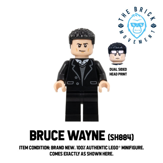 LEGO DC Bruce Wayne Minifigure