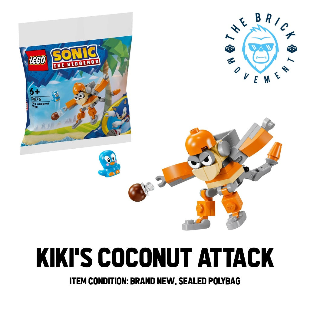 LEGO SONIC THE HEDGEHOG Kiki's Coconut Attack Polybag