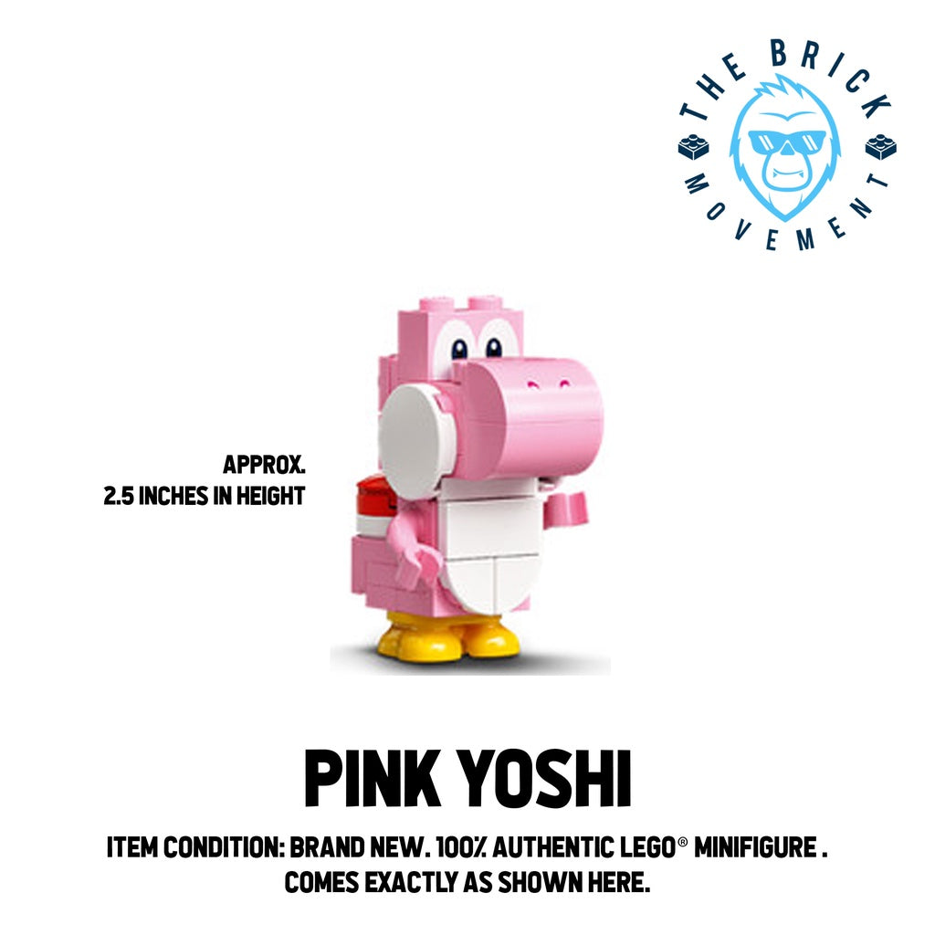 LEGO SUPER MARIO Pink Yoshi Minifigure