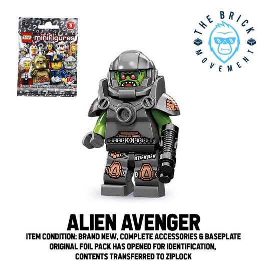 LEGO Collectible Minifigure Series 9: Alien Avenger Minifigure