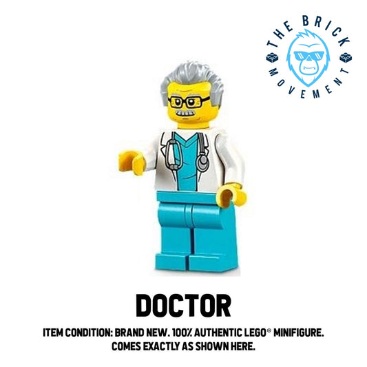 LEGO CITY Doctor Minifigure