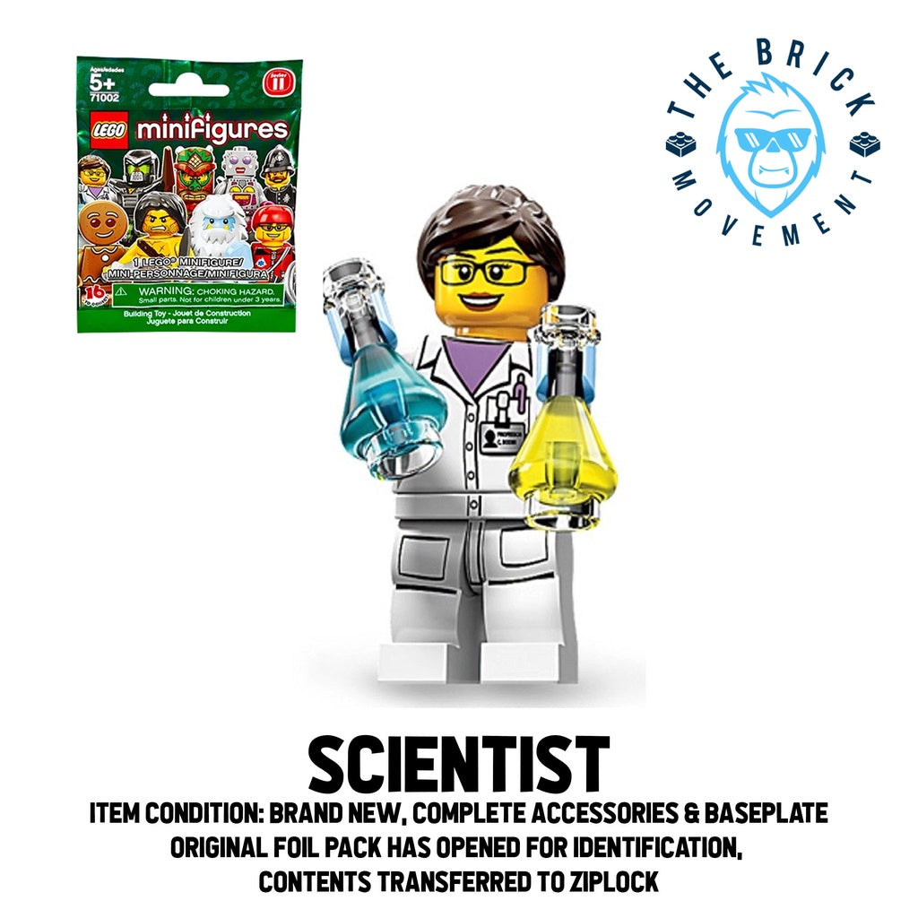 LEGO Collectible Minifigure Series 11: Scientist Minifigure