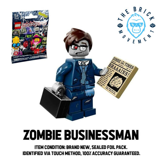 LEGO Collectible Minifigure Series 14: Zombie Businessman Minifigure