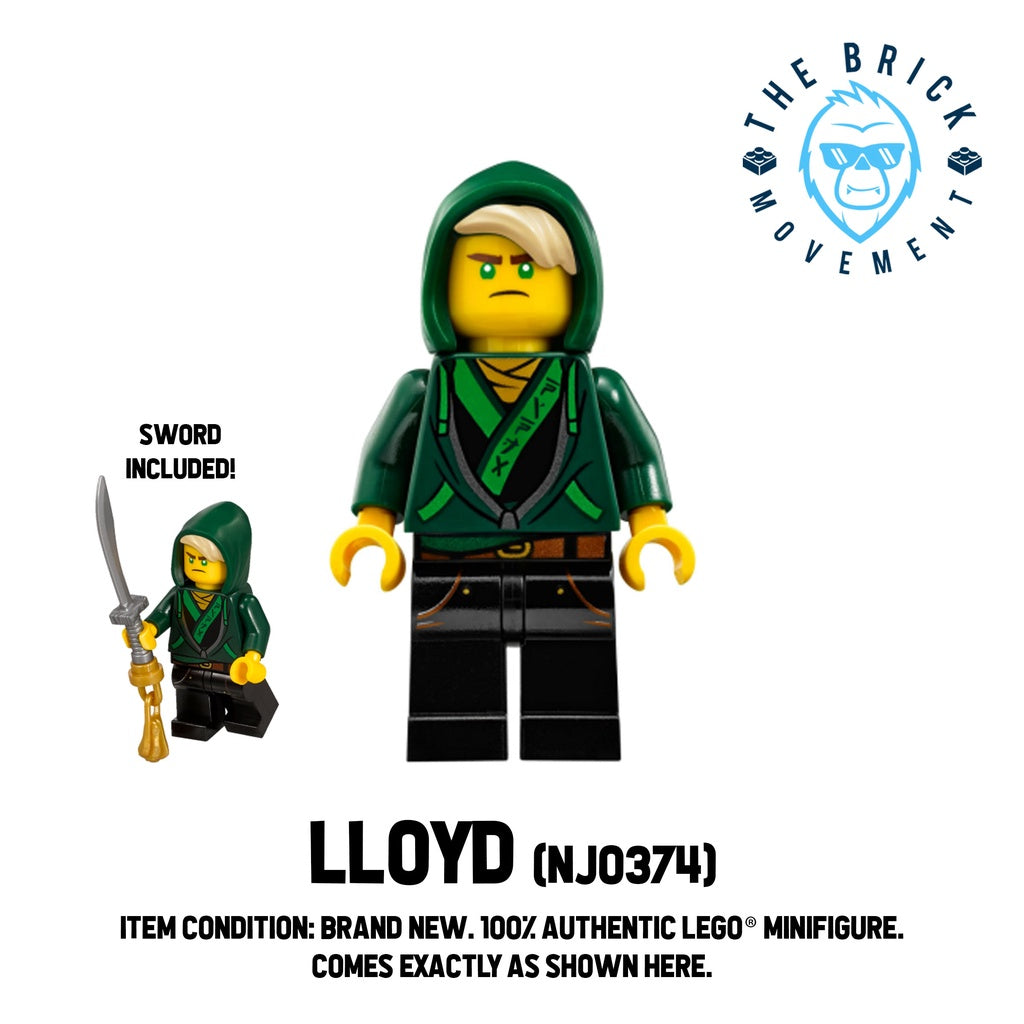 LEGO NINJAGO Lloyd Minifigure – The Brick Movement