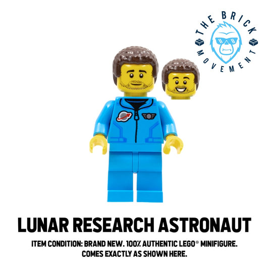 LEGO CITY Lunar Research Astronaut Minifigure