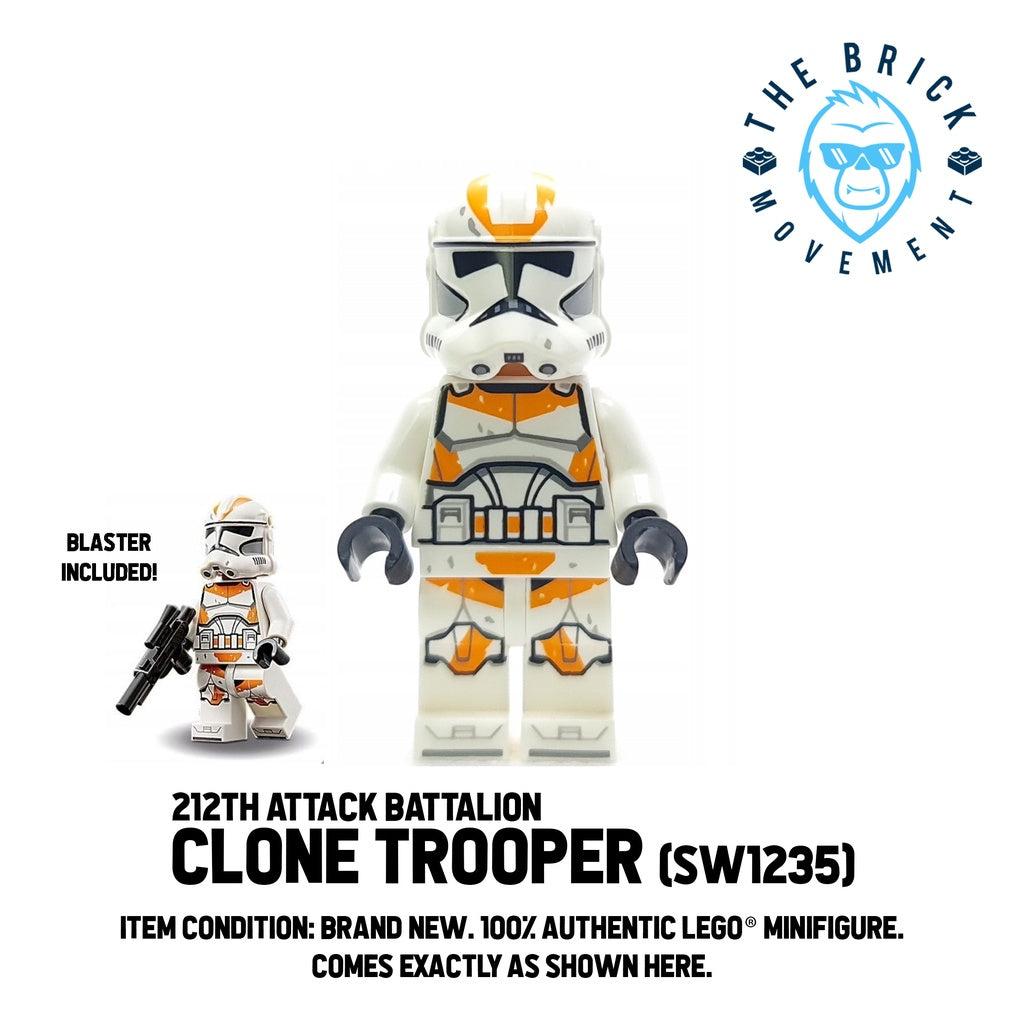 LEGO STAR WARS 212th Attack Battalion Clone Trooper Minifigure