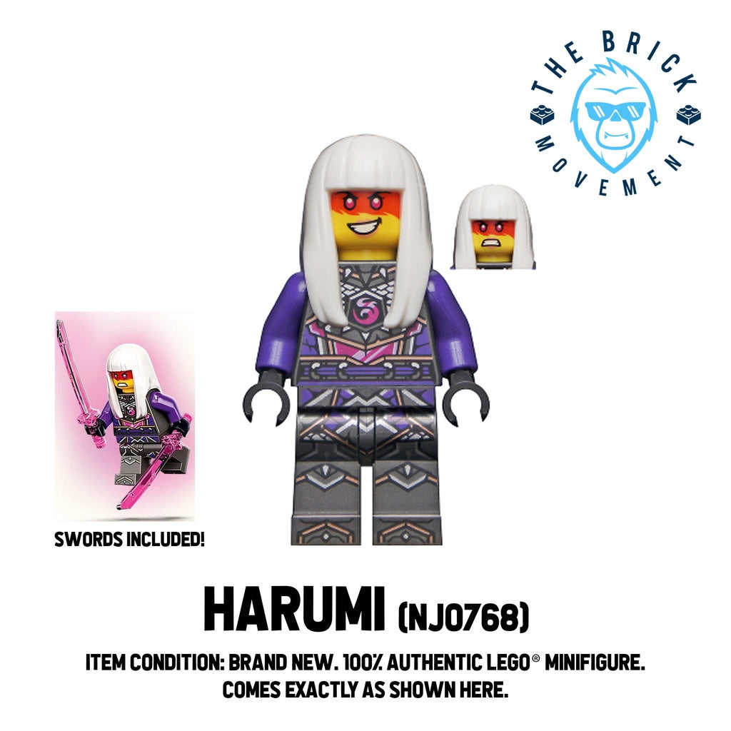 LEGO NINJAGO Harumi (Crystalized) Minifigure