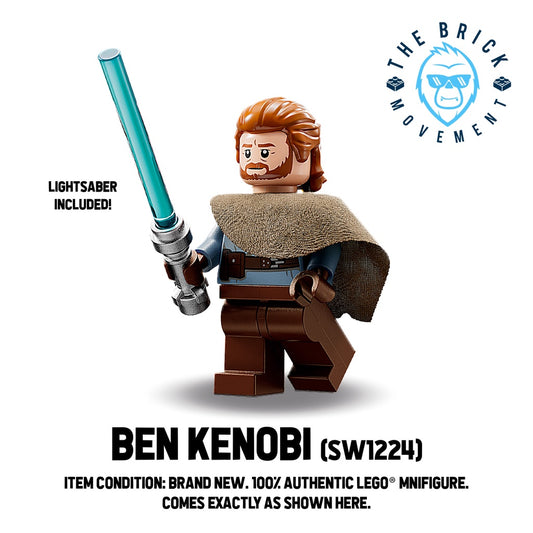 LEGO STAR WARS Obi-Wan / Ben Kenobi Minifigure