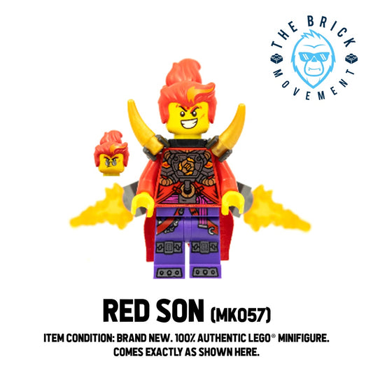 LEGO MONKIE KID Red Son Minifigure