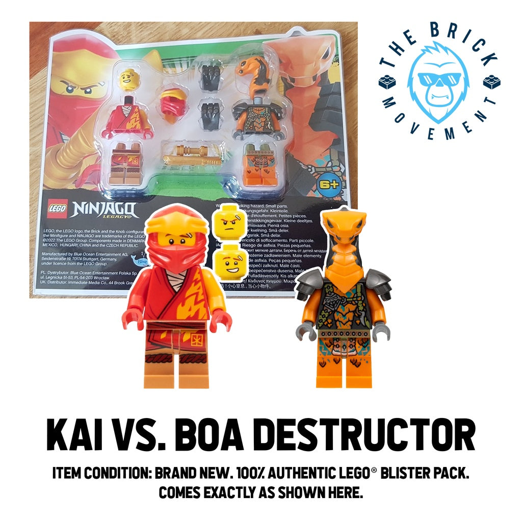 LEGO NINJAGO Kai vs. Boa Destructor Foil Pack