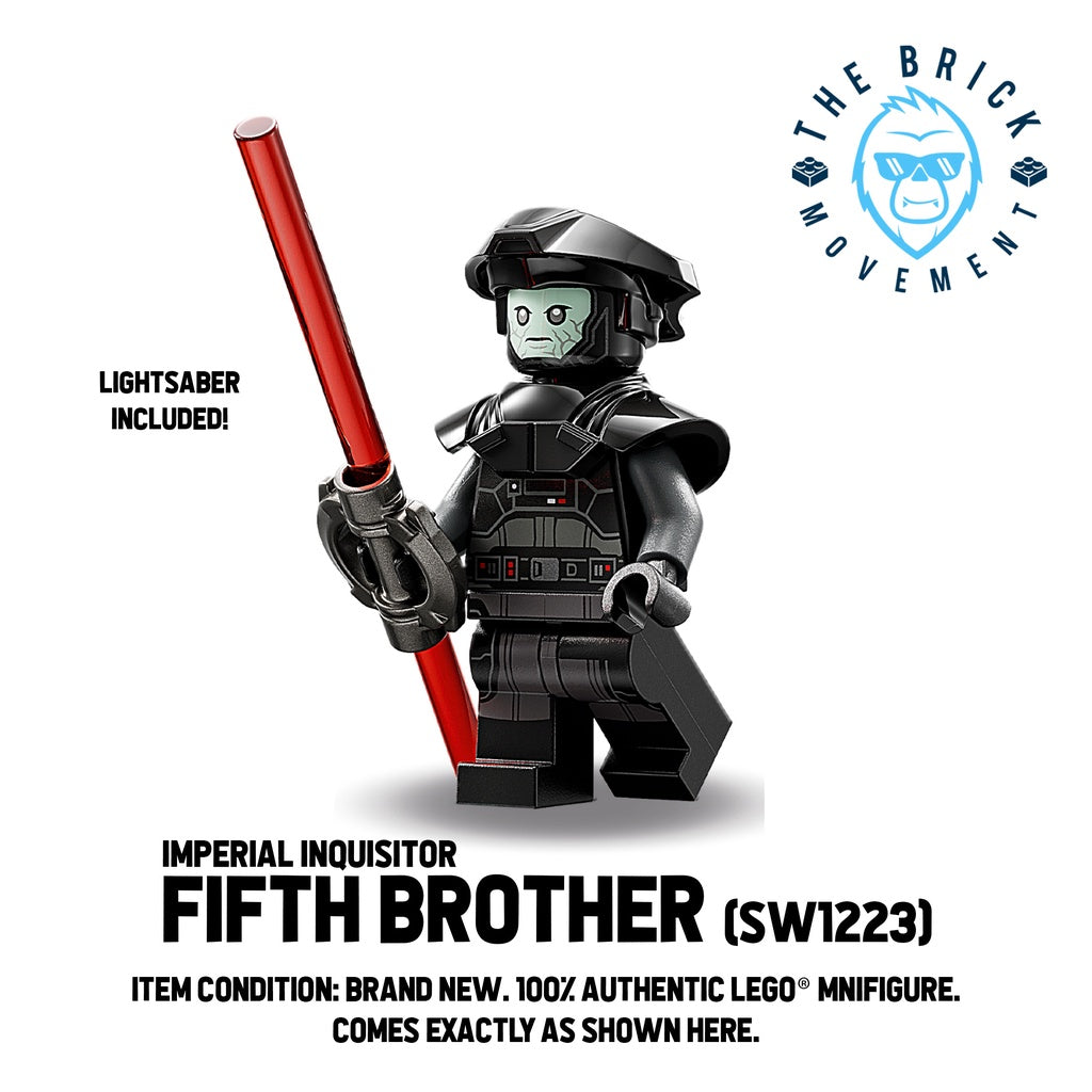 LEGO STAR WARS Imperial Inquisitor Fifth Brother Minifigure