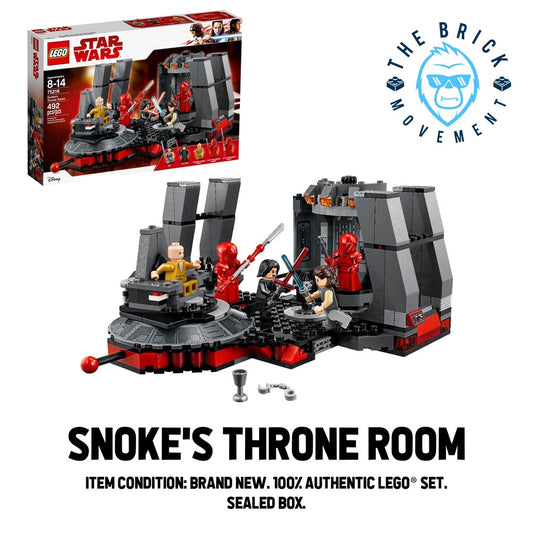 LEGO STAR WARS 75216 Snoke's Throne Room Set