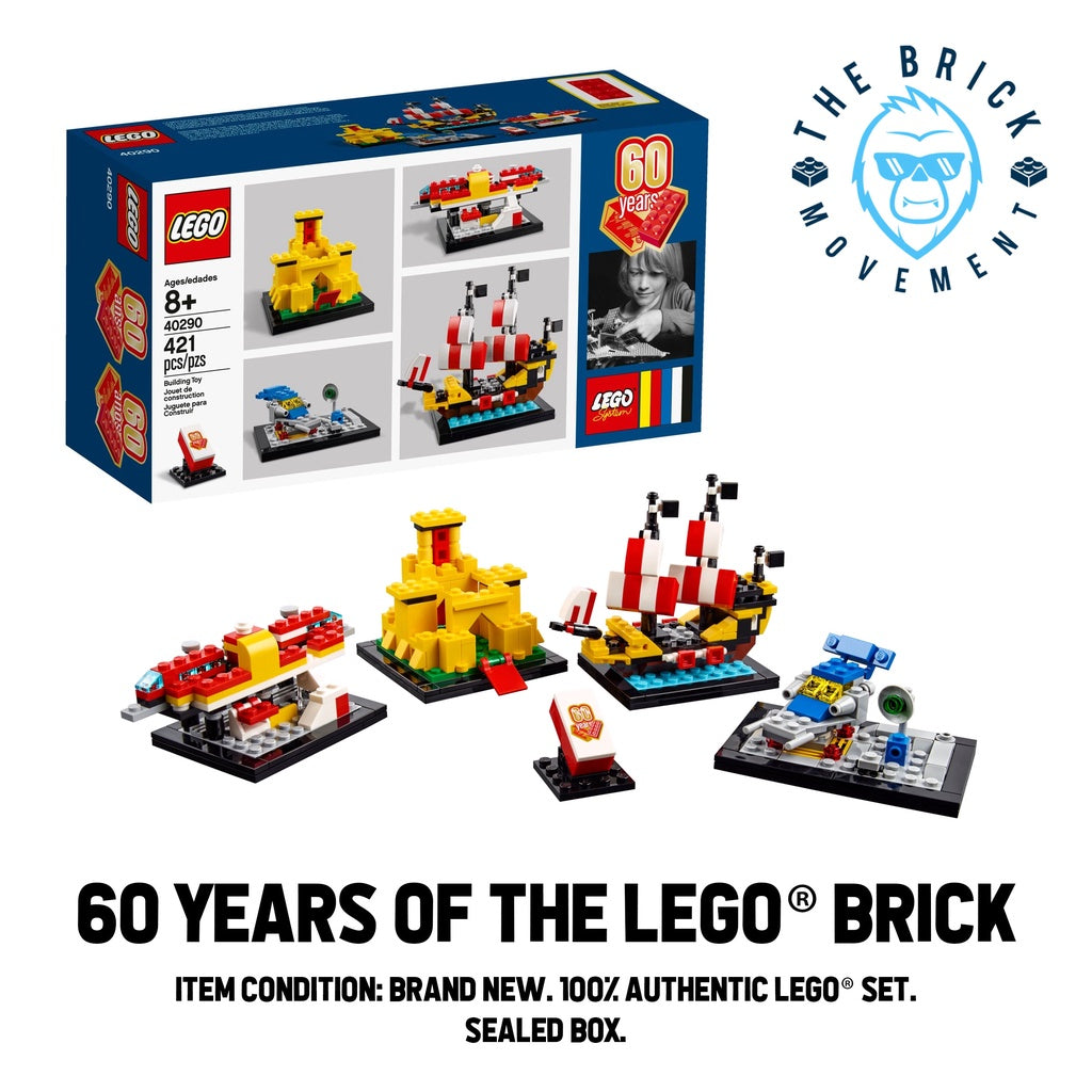 LEGO SYSTEM 40290 60 Years of the LEGO Brick Set