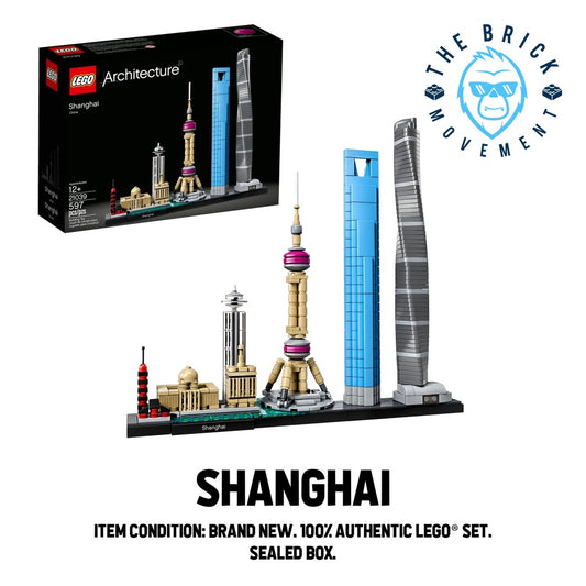 LEGO ARCHITECTURE 21039 Shanghai Set