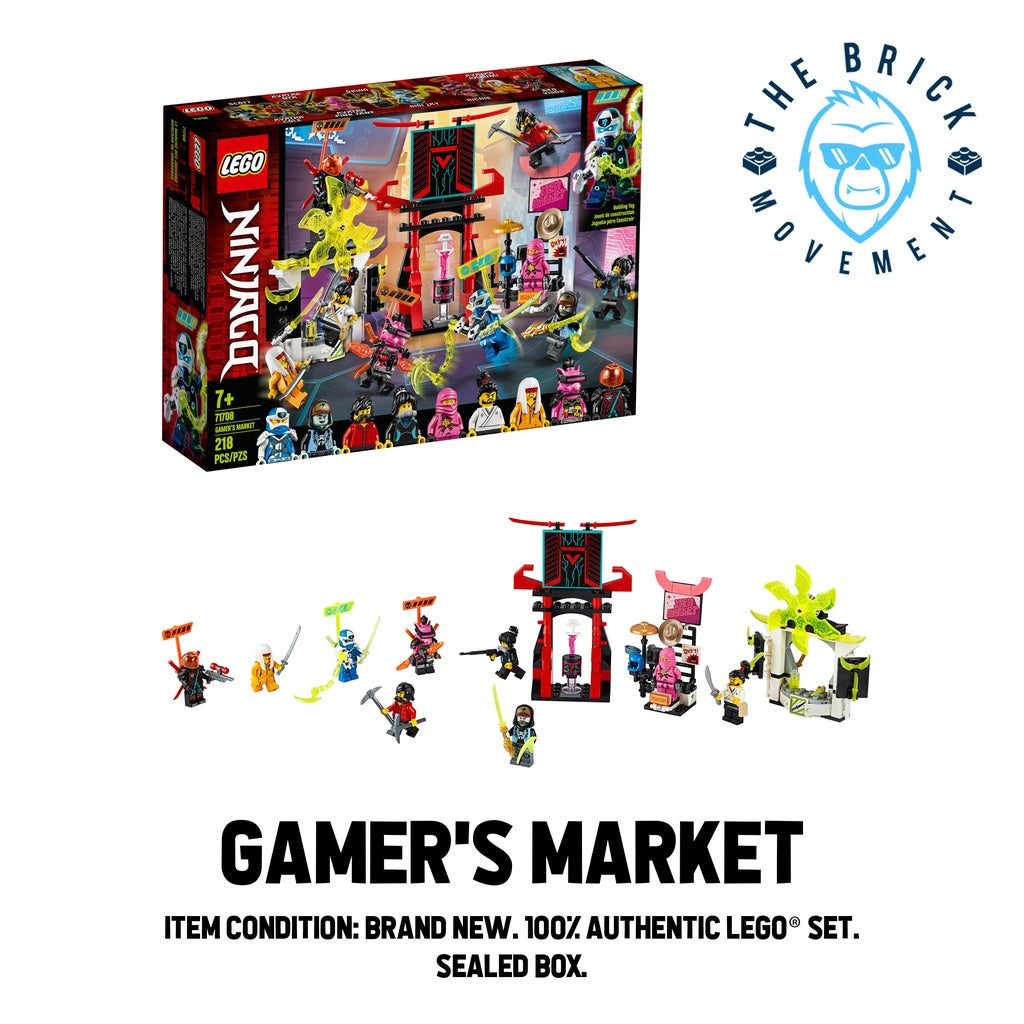 LEGO NINJAGO 71708 Gamer's Market Set